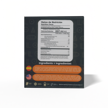 Pupusas Congeladas de Frijol y Queso Típicos Nokal (Paquete de 10)