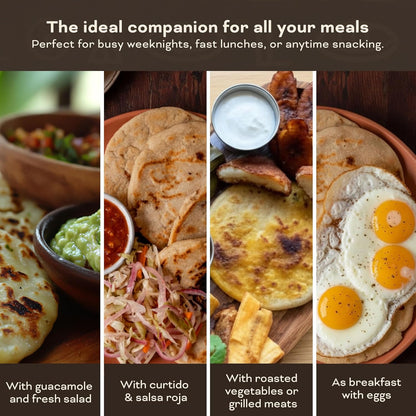 Pupusas Congeladas de Queso Típicos Nokal (Paquete de 10)